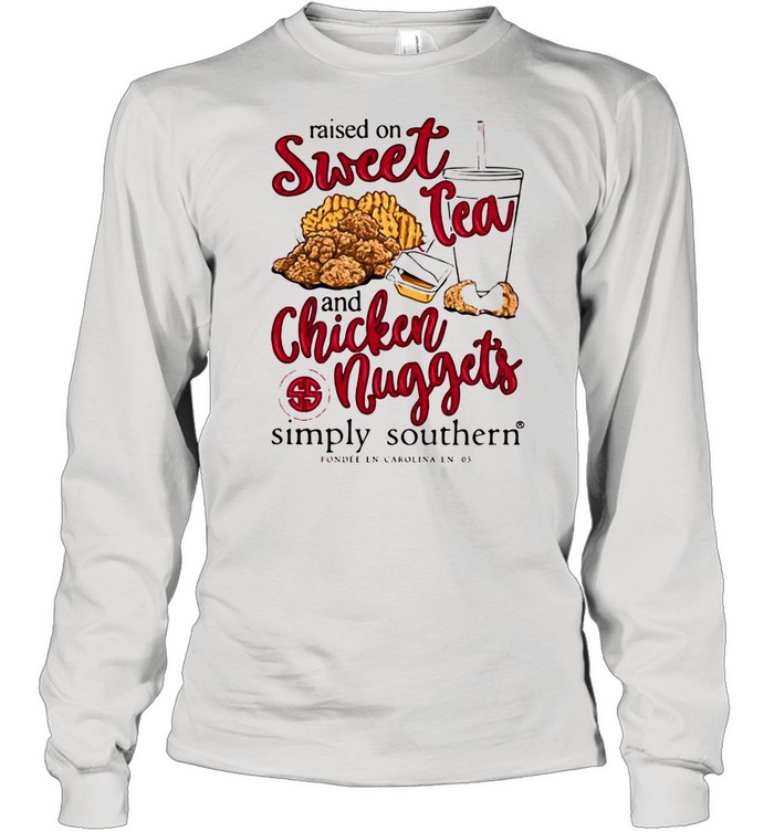 simply southern chicken nugget shirt