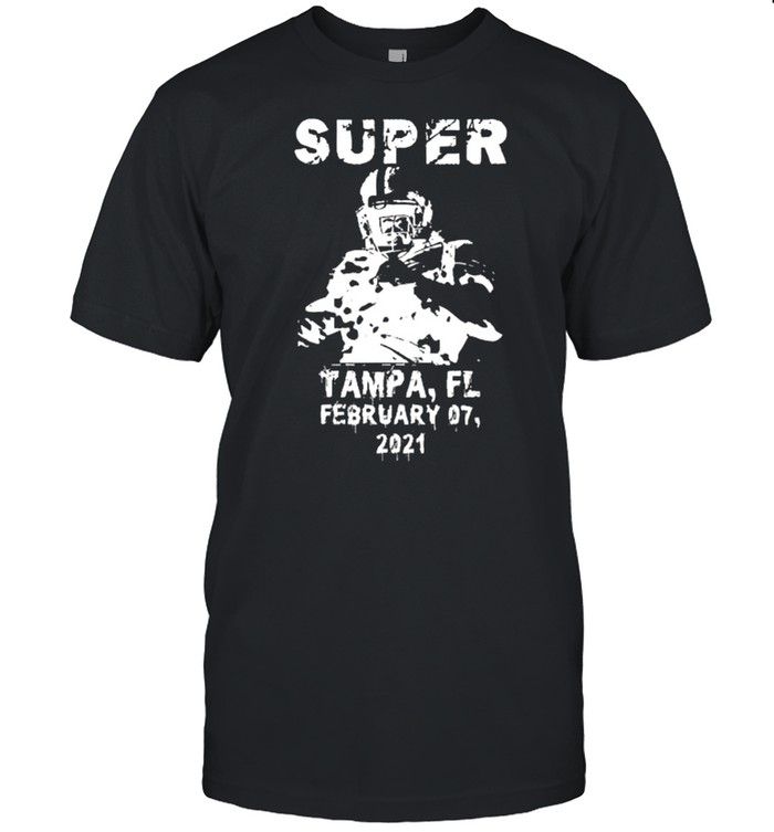 Super big game arrow feb 7 2021 football tampa bowl play shirt Classic Men's T-shirt