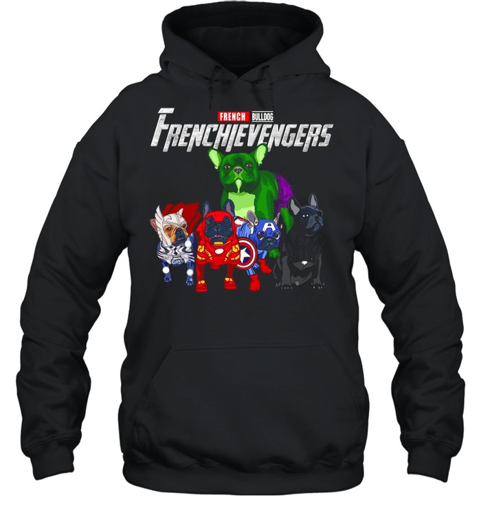 Marvel Avengers French Bulldog Frenchievenger shirt Unisex Hoodie