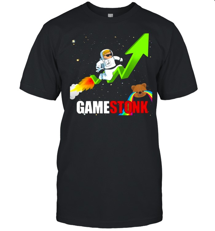 Logo #Gamestonk2021 – Gamestonk Stock Market – Can’t Stop Game Stonk GME shirt Classic Men's T-shirt
