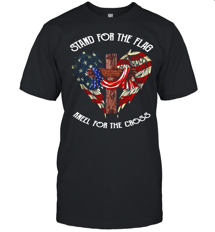 Stand For The Flag Kneel For The Cross shirt Classic Men's T-shirt