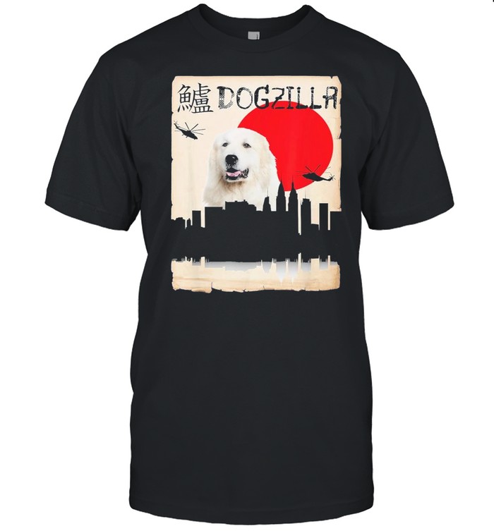Pyrenees Dog Dogzilla shirt Classic Men's T-shirt