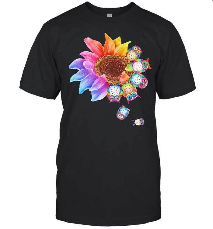 Sunflower Owl shirt Classic Men's T-shirt