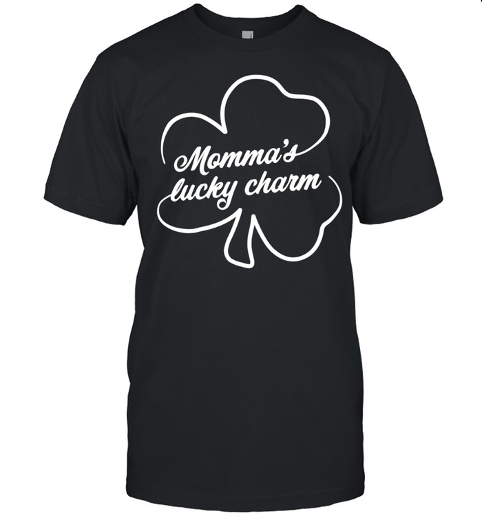 St Patricks Day Mommas Lucky Charm shirt Classic Men's T-shirt