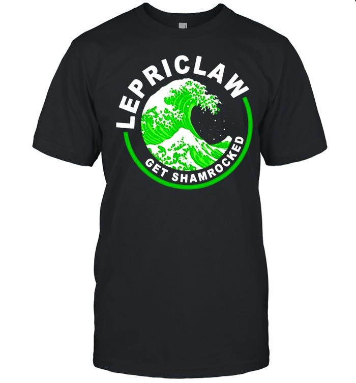 Lepriclaw Get Shamrocked Drinking St Patricks Day shirt Classic Men's T-shirt