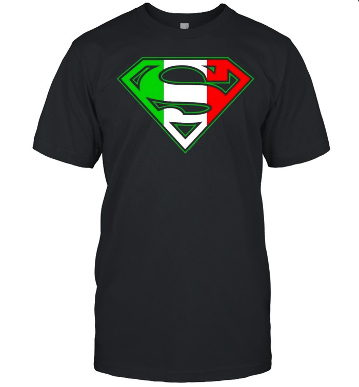 maandelijks Kantine opbouwen Superman Italian Shield Shirt - Trend T Shirt Store Online