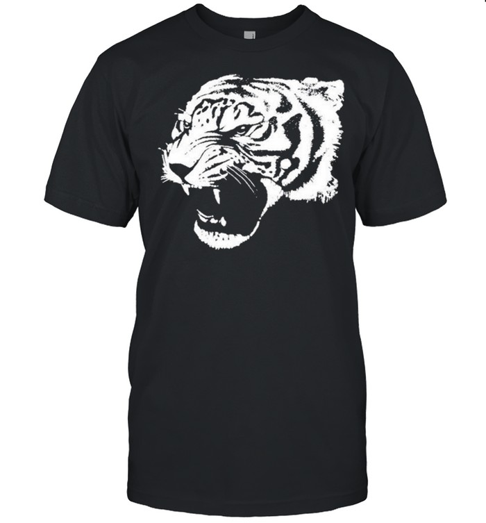 Tiger Face Art Graphic Great  Classic Men's T-shirt