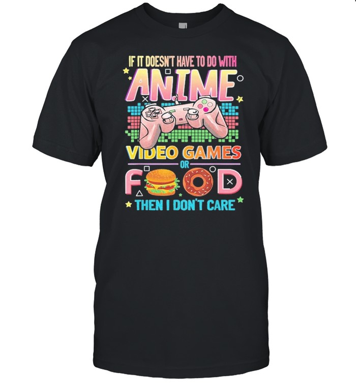 Anime Video Games Food Anime Lovers shirt Classic Men's T-shirt