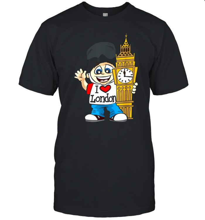 Big Ben United Kingdom England I Love London shirt Classic Men's T-shirt
