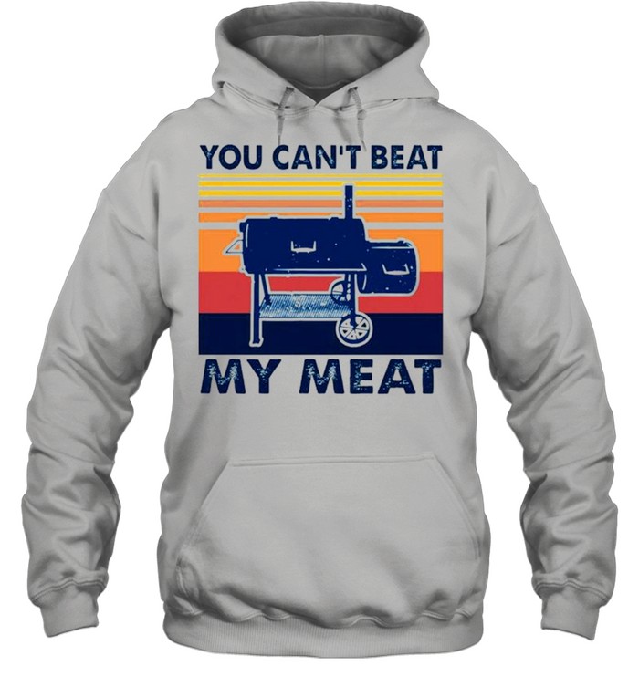 You can’t beat my meat vintage shirt Unisex Hoodie