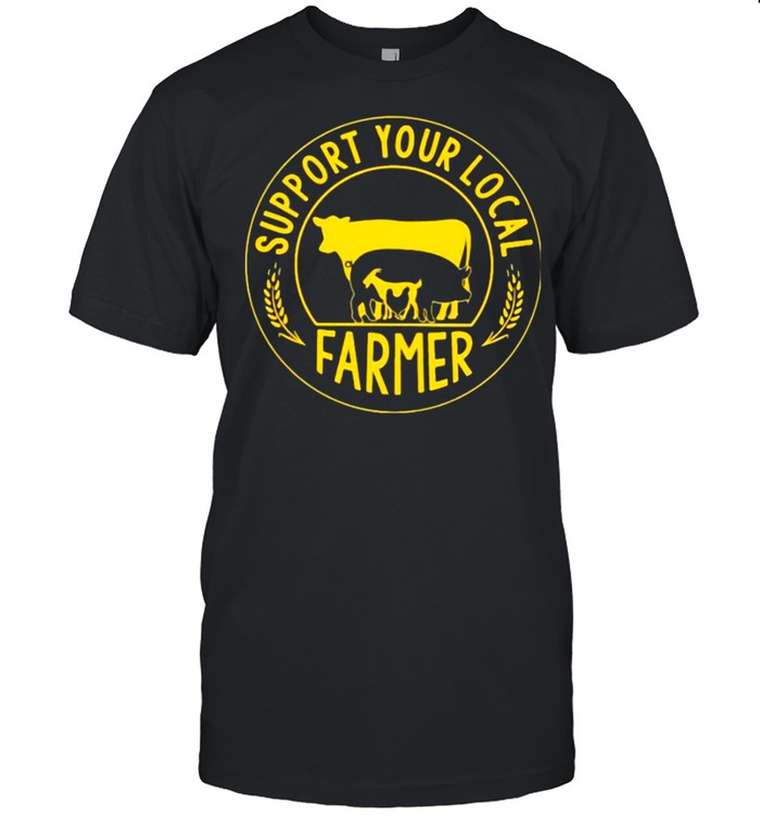 Support your local farmer shirt Classic Men's T-shirt