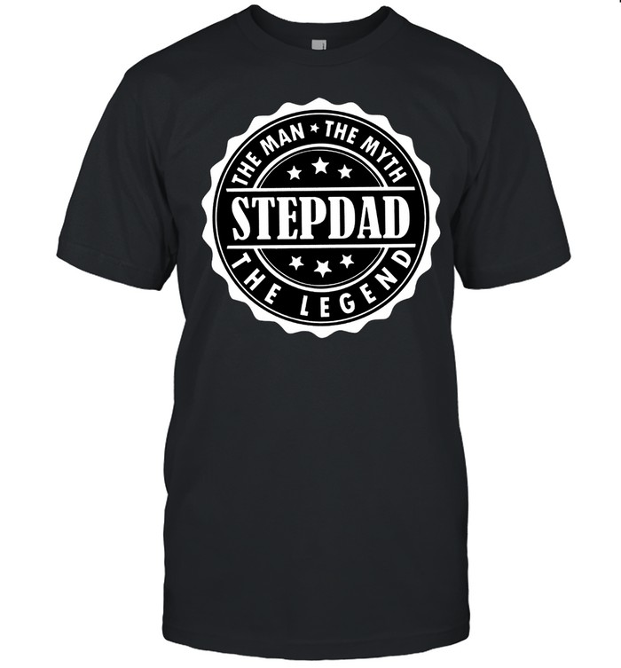 Step Dad The Man The Myth The Legend shirt Classic Men's T-shirt