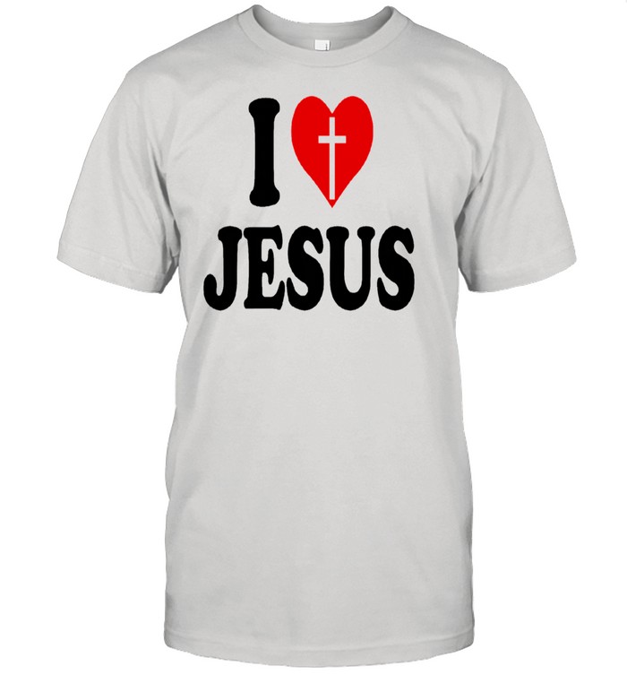 I love jesus shirt Classic Men's T-shirt
