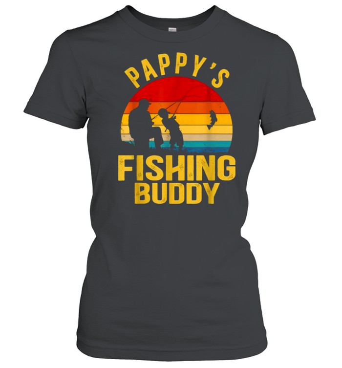 Pappy’s Fishing Buddy Vintage T- Classic Women's T-shirt