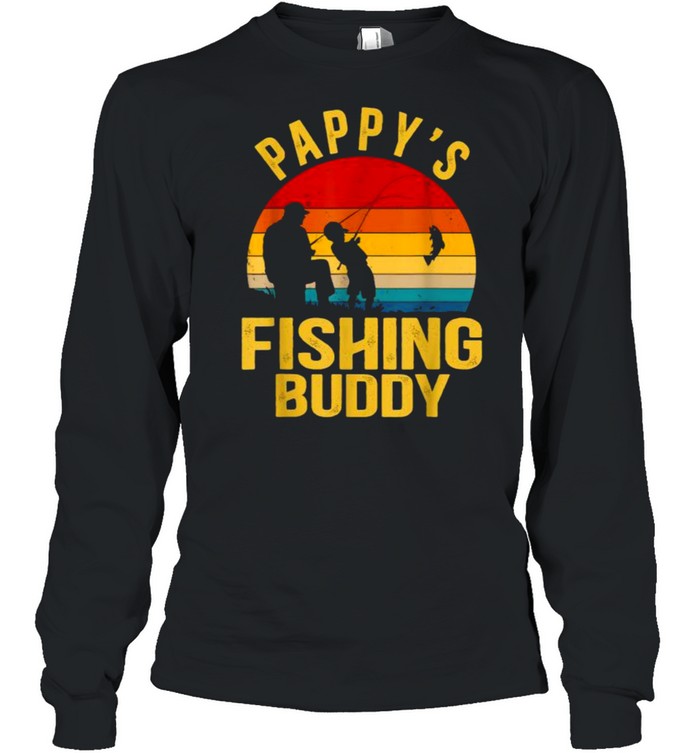 Pappy’s Fishing Buddy Vintage T- Long Sleeved T-shirt