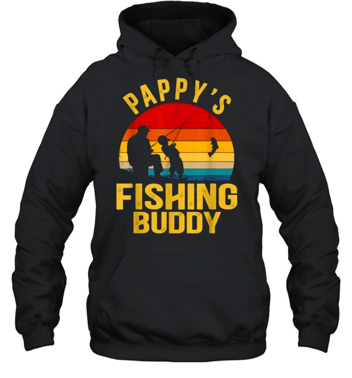 Pappy’s Fishing Buddy Vintage T- Unisex Hoodie