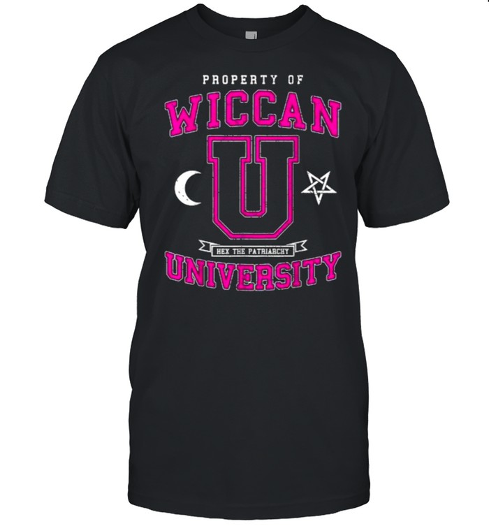Property of Wiccan University Hex The Patriarchy T- Classic Men's T-shirt