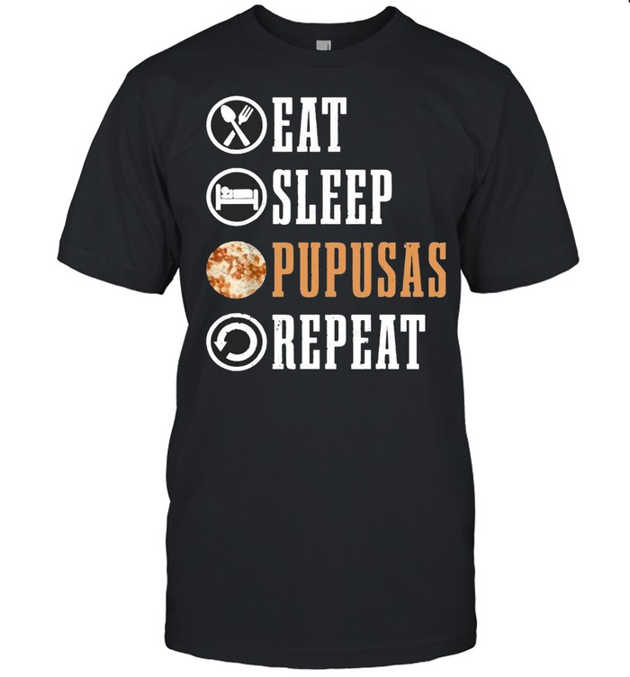 Eat Sleep Pupusas Repeat  Classic Men's T-shirt