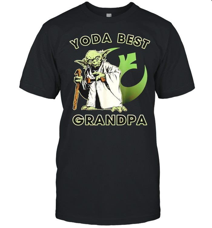 Yoda best grandpa shirt Classic Men's T-shirt