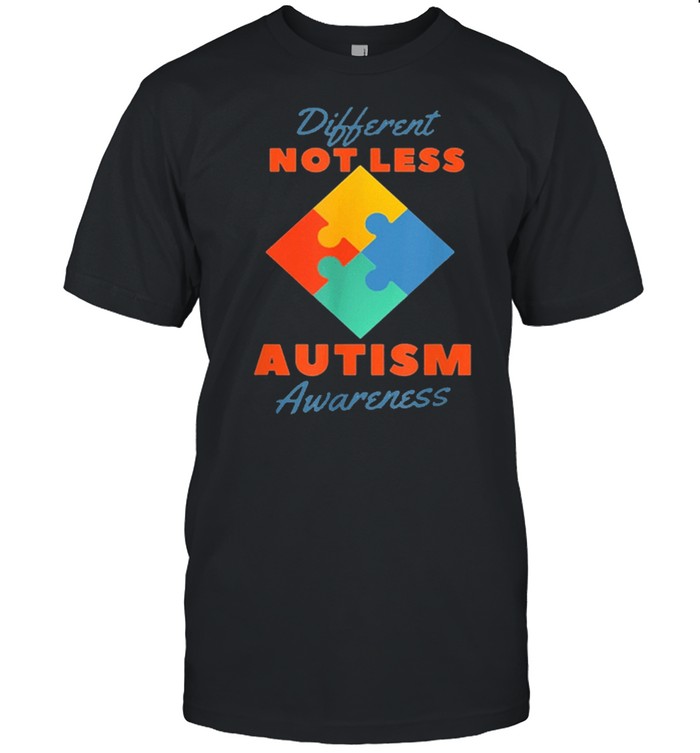 Autism awareness different not less shirt Classic Men's T-shirt