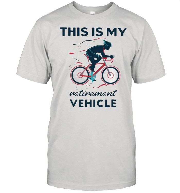 This Is My Retirement Vehicle Bicycle Classic Men's T-shirt
