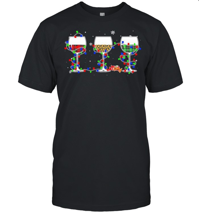 Wines light Merry Christmas  Classic Men's T-shirt
