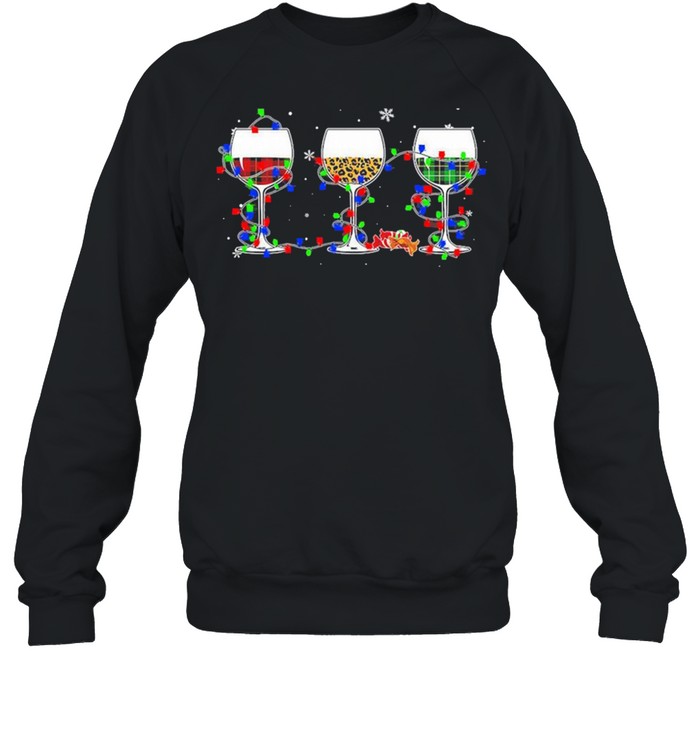 Wines light Merry Christmas  Unisex Sweatshirt