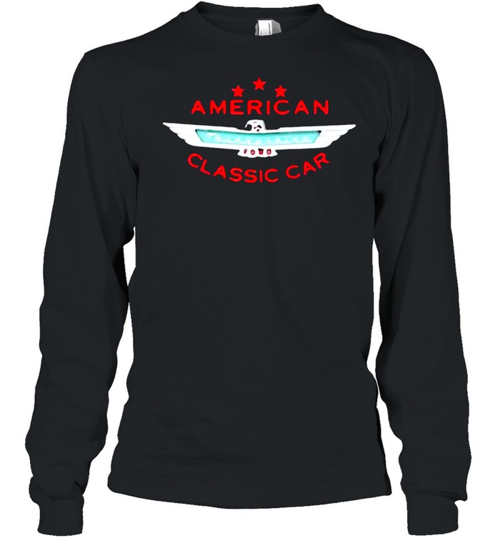 American Classc Car Star Long Sleeved T-shirt