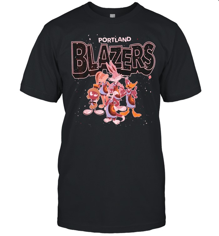 Portland Trail Blazers Space Jam 2 characters shirt Classic Men's T-shirt