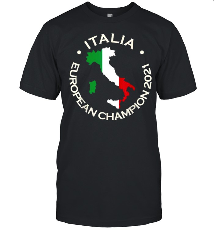 Italian Flag European Champion 2021 Football T- Classic Men's T-shirt