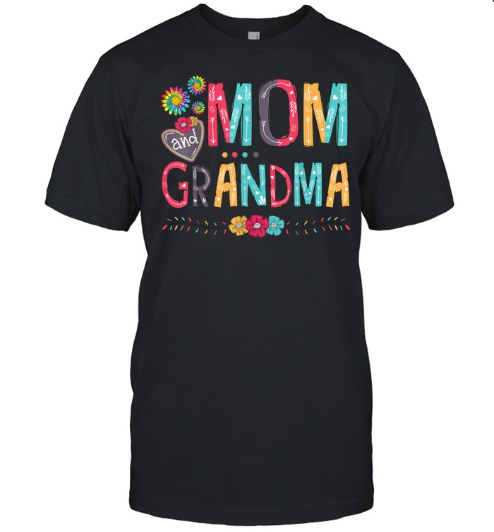 Blessed To Be Called Mom and Grandma Tie Dye Daisy shirt Classic Men's T-shirt
