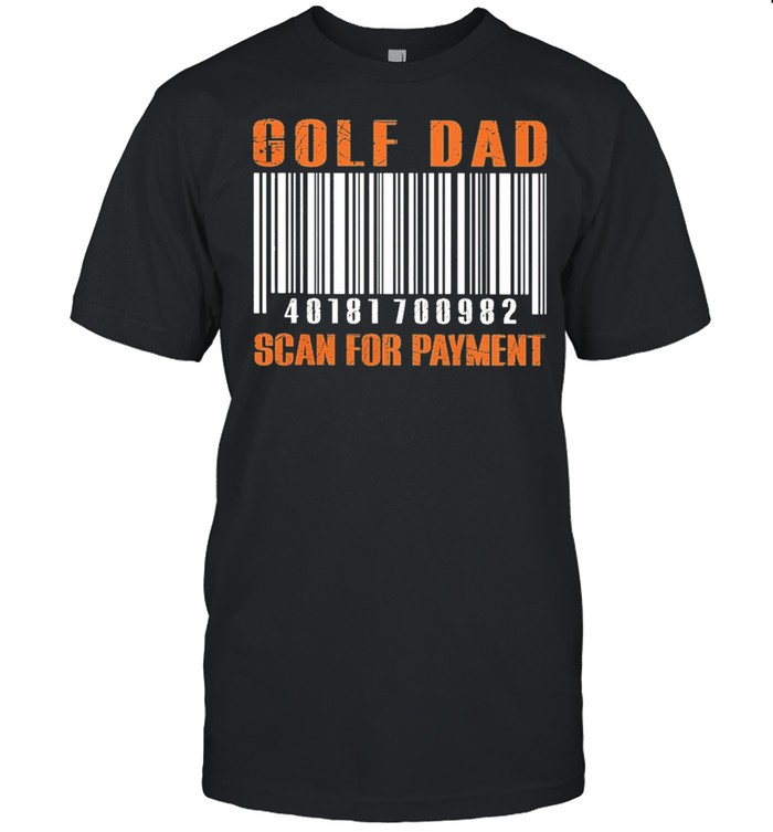 Golf Dad Scan For Payment shirt Classic Men's T-shirt