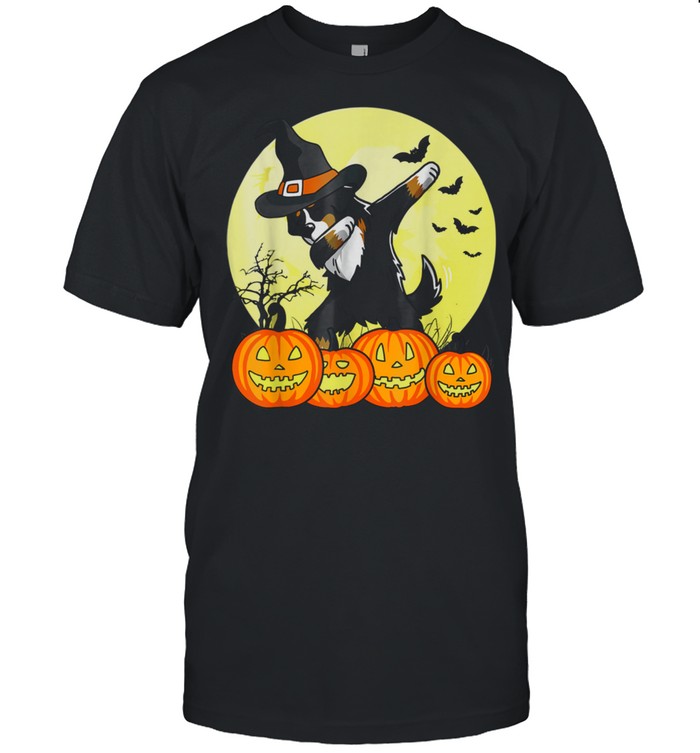 Dabbing Bernese Mountain Dog Halloween Dab Pet shirt Classic Men's T-shirt