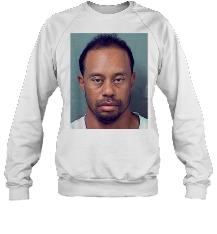 Tiger Woods Mugshot shirt Unisex Sweatshirt