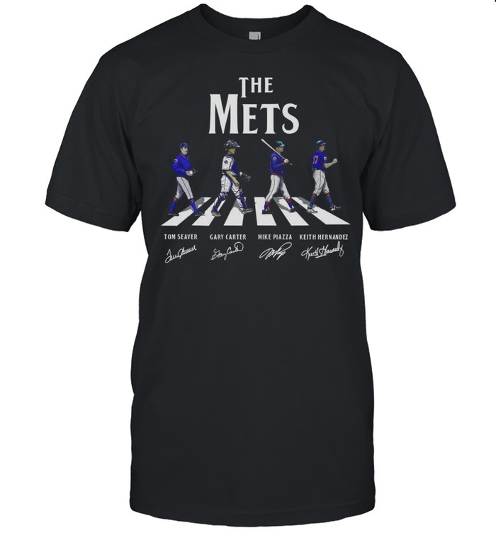 The Mets Abbey road Tom Seaver Gary Carter Mike Piazza Keith Hernandez shirt Classic Men's T-shirt