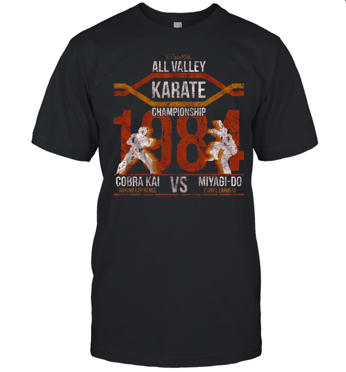 All Valley Karate Championship 1984 Cobra Kai Vs Miyagi-Do Karate Kid T-shirt Classic Men's T-shirt