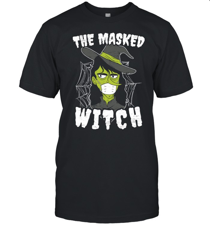 The Masked Witch Costume Spooky Halloween shirt Classic Men's T-shirt