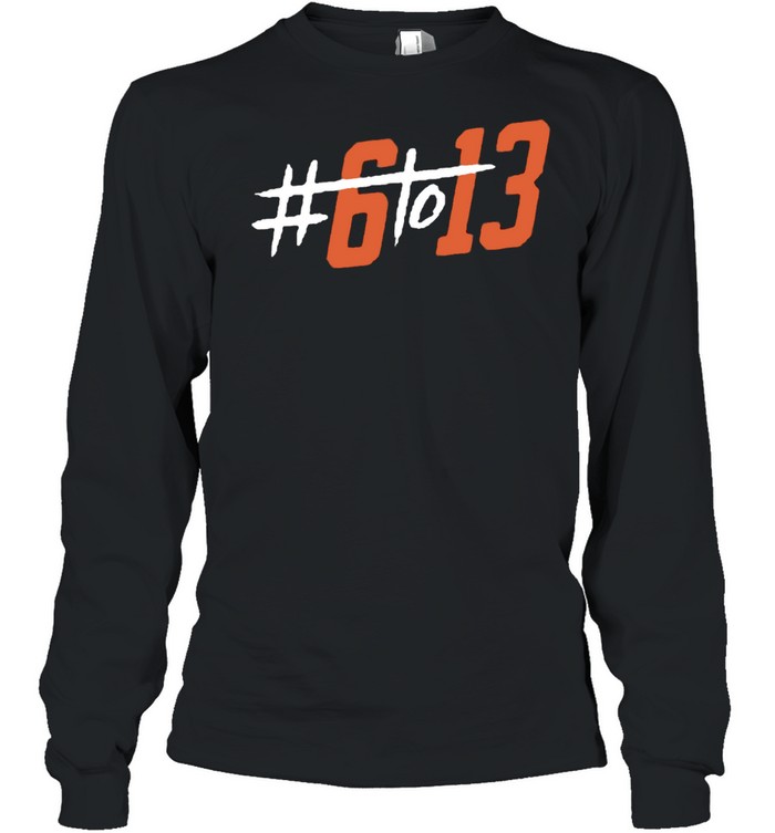 #6to13 Cleveland Football T- Long Sleeved T-shirt