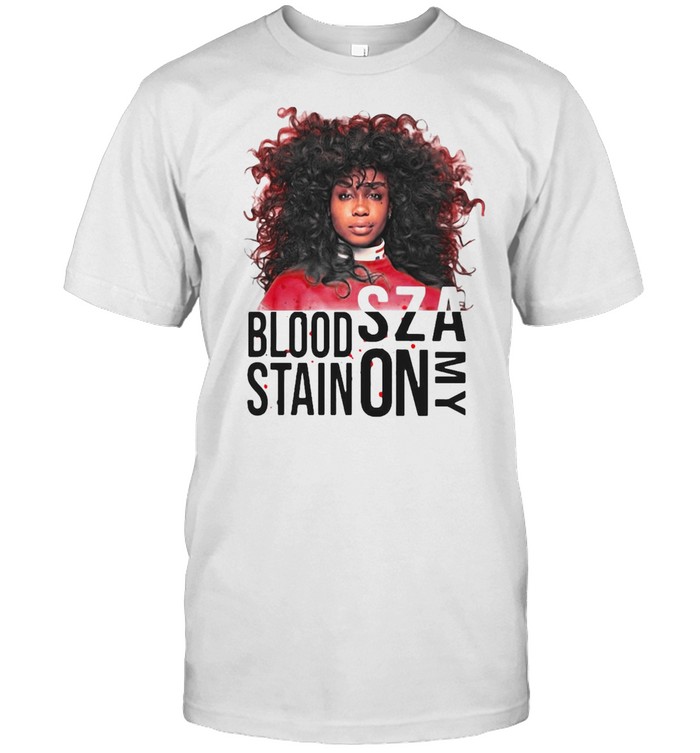 Sza Blood Stain On My T-shirt Classic Men's T-shirt