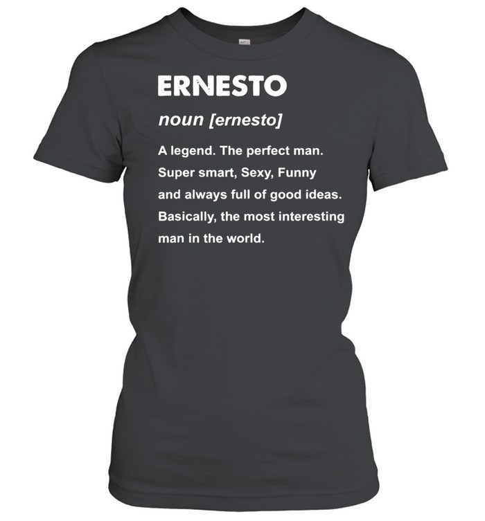 Mens Ernesto Name shirt Classic Women's T-shirt