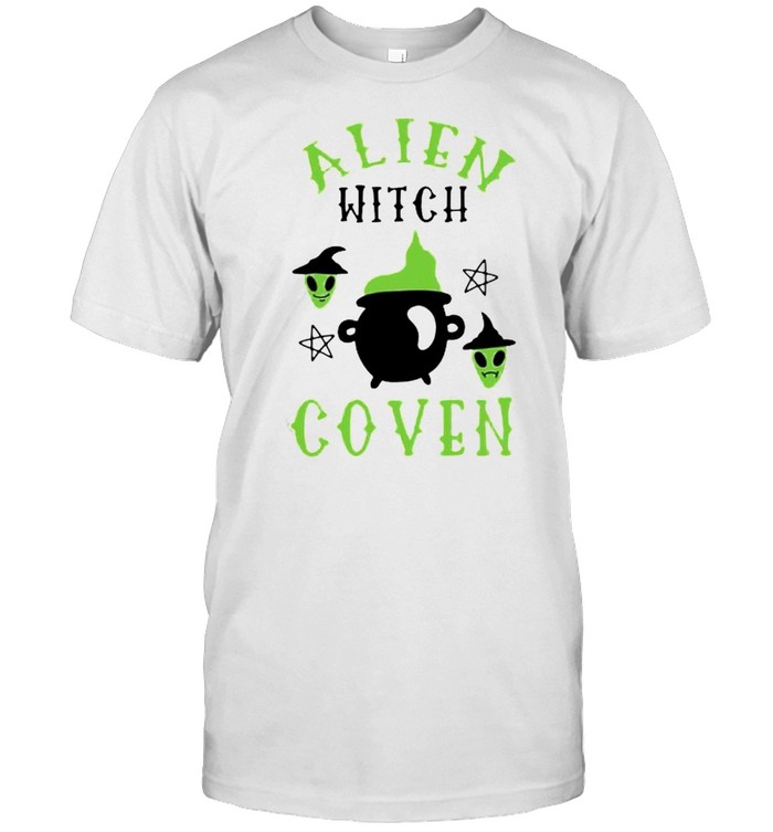 Alien witch coven shirt