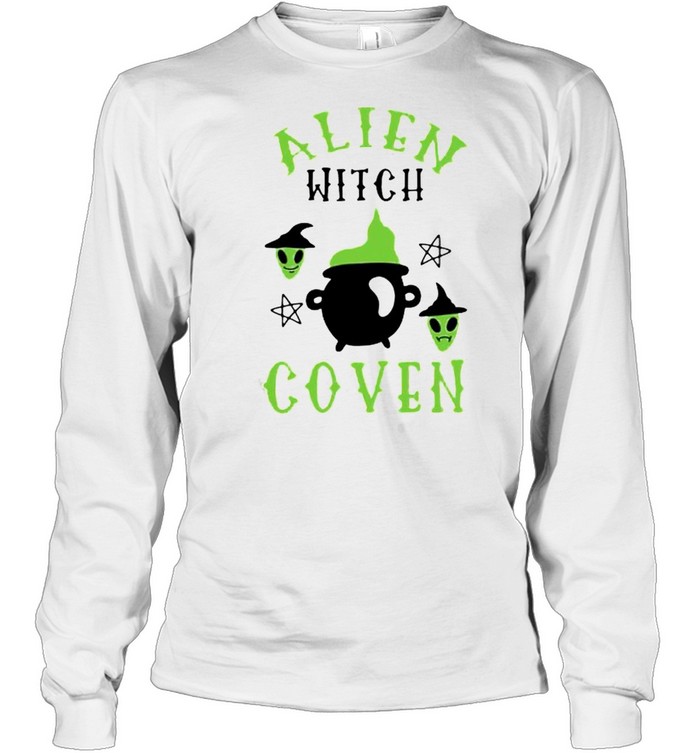 Alien witch coven shirt Long Sleeved T-shirt