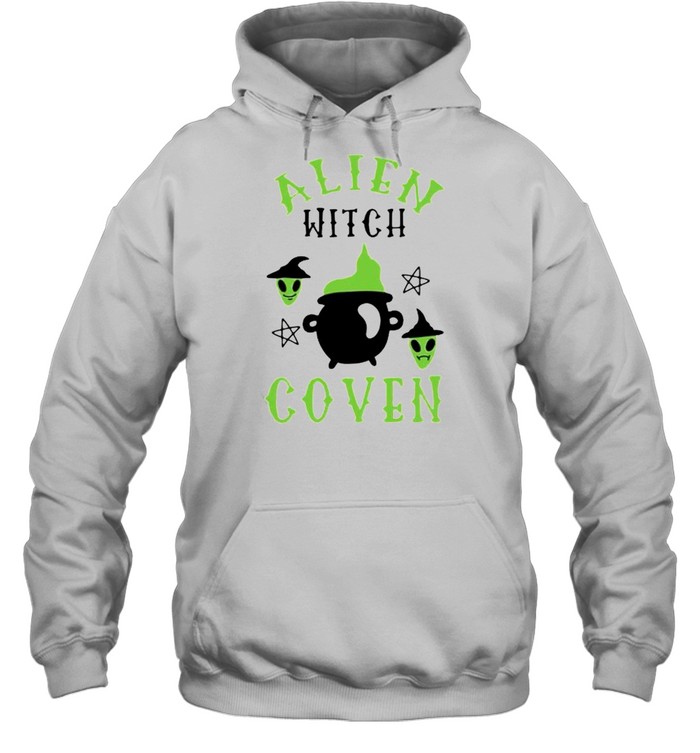 Alien witch coven shirt Unisex Hoodie