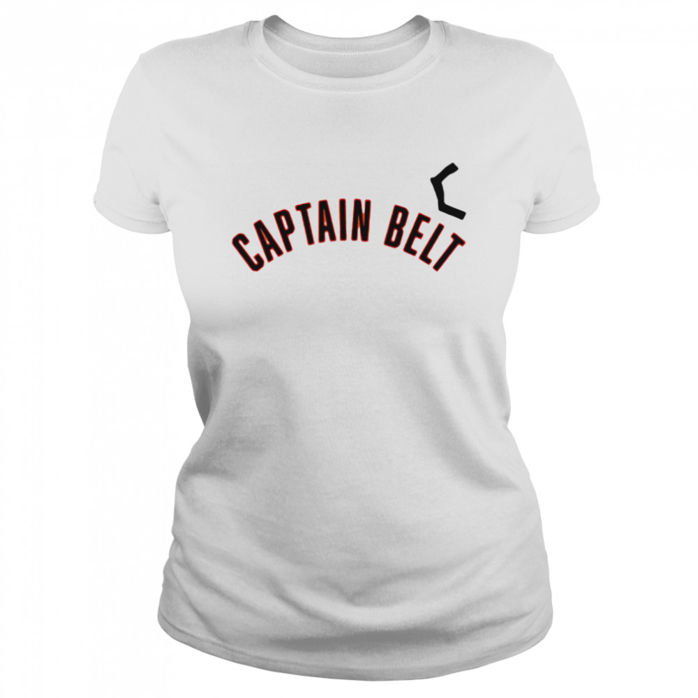 captain Belt shirt Classic Women's T-shirt