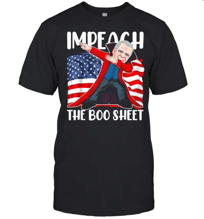 Halloween Biden Impeach The Boo Sheet shirt Classic Men's T-shirt