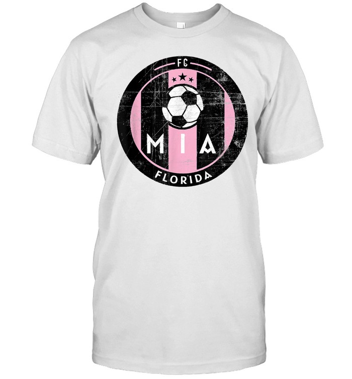 Miami Soccer Jersey Original Design Round Badge shirt Classic Men's T-shirt