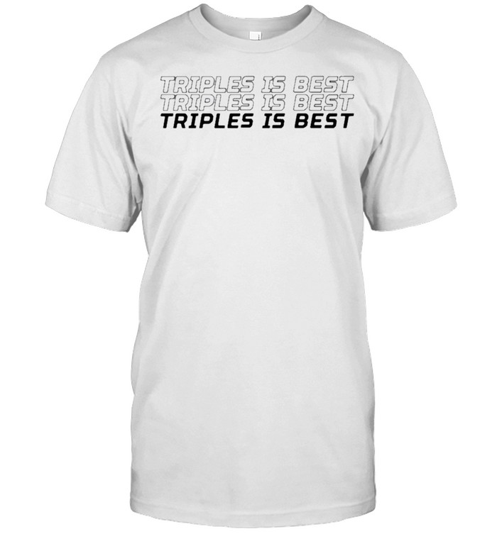 Triples is best danya triples is best shirt Classic Men's T-shirt