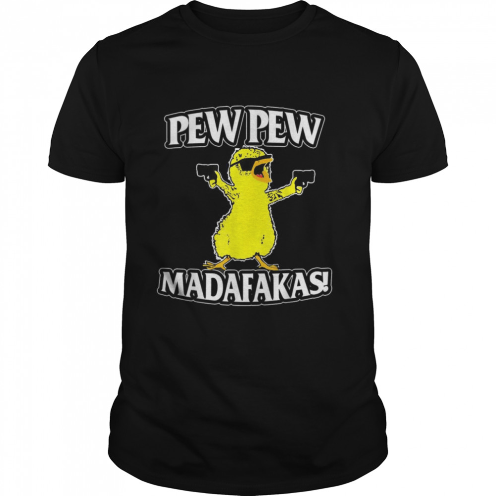 Pew Pew Pew Madafakas Cats Gun Lustiges  Classic Men's T-shirt