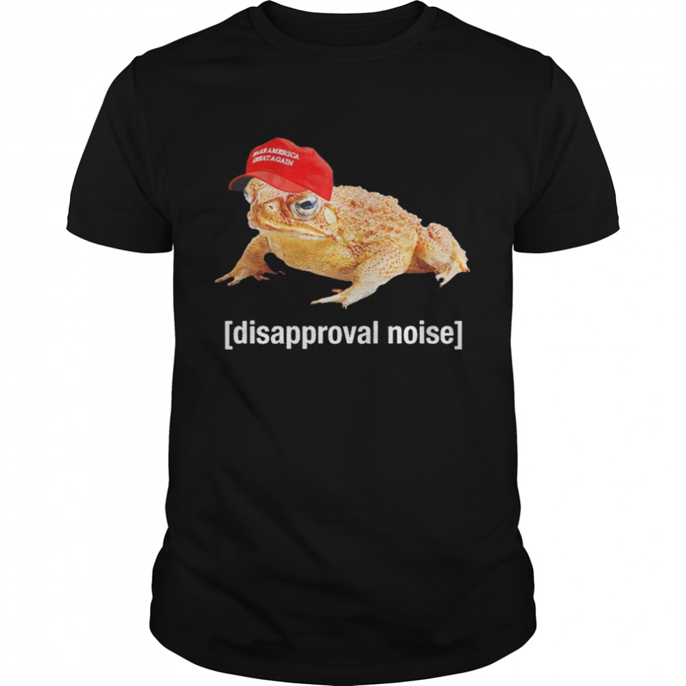 Conservative Frog Disapprovel Noise shirt Classic Men's T-shirt