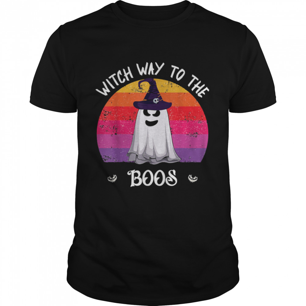 Witch Way To The Boos T- Classic Men's T-shirt